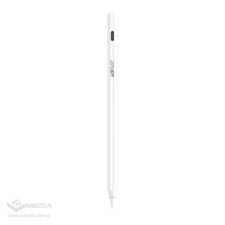 Rysik stylus pojemnościowy Acefast V1 uniwersalny z 2 wymiennymi końcówkami - biały