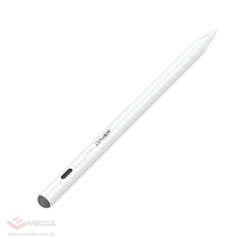 Rysik stylus pojemnościowy Acefast V2 do iPad z 2 wymiennymi końcówkami - biały