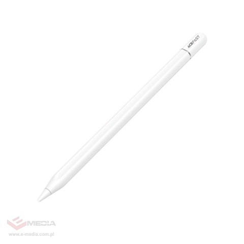 Rysik stylus pojemnościowy Acefast V3 do iPad z ładowaniem bezprzewodowym i 2 wymiennymi końcówkami - biały