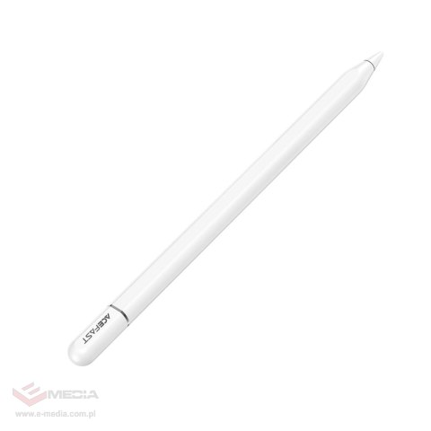 Rysik stylus pojemnościowy Acefast V3 do iPad z ładowaniem bezprzewodowym i 2 wymiennymi końcówkami - biały