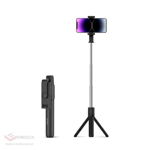 Selfie stick Orico SPV100 mini tripod Bluetooth obrót 360 stopni 100 cm - czarny