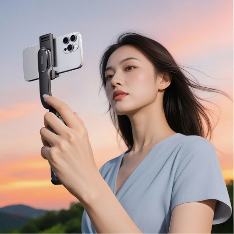 Selfie stick Orico SPV100 mini tripod Bluetooth obrót 360 stopni 100 cm - czarny