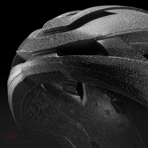 Kask rowerowy Rockbros LK-15 z włókna węglowego 58-62 cm - czarny