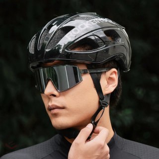 Kask rowerowy Rockbros LK-66 lekki 58-62 cm - czarny