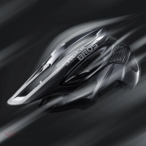 Kask rowerowy Rockbros LK-99 na rower górski z regulowanym daszkiem i zapięciem magnetycznym 58-62 cm - czarny