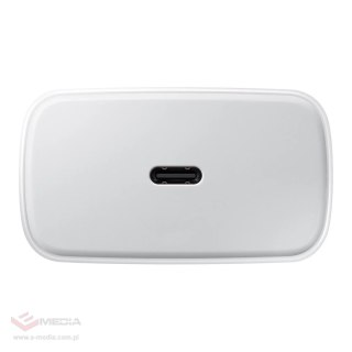 Ładowarka sieciowa Samsung EP-TA845EWE 45W z kablem USB-C Samsung EP-DW767JWE 45W 1,8m (OOB Bulk - opakowanie zastępcze) - biała