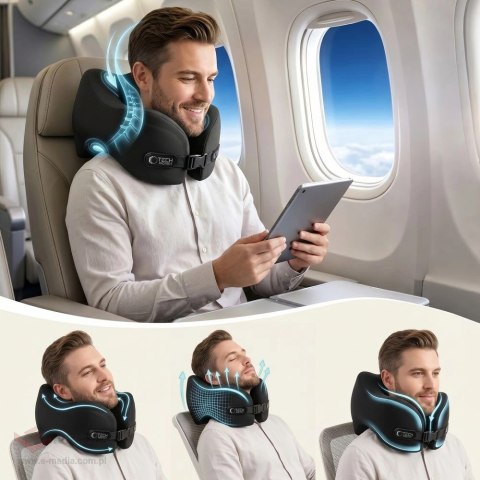 Poduszka podróżna Tech-Protect ComfortRest - czarna