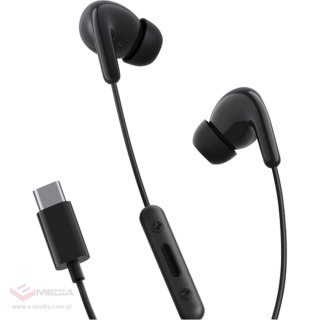 Słuchawki przewodowe Xiaomi BHR8930GL dokanałowe USB-C z pilotem - czarne