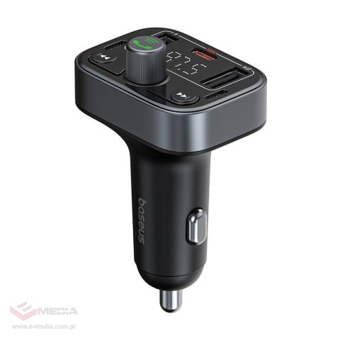 Transmiter FM Baseus S-09 Pro, Bluetooth (czarny)