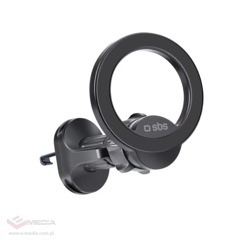 Uchyt na smartfona SBS TESUPMAGRING kompatybilny z MagSafe - czarny
