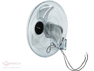 Wentylator ścienny 50cm 220W SREBRNY cyrkulator