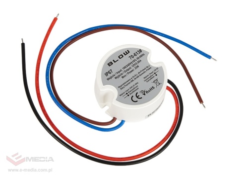 Zasilacz impulsowy dopuszkowy 12V/2,08A 25W plast