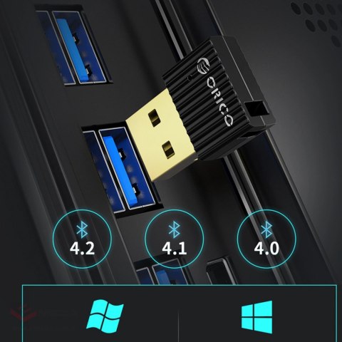 Adapter Orico BTA-53 Bluetooth 5.3 USB-A - czarny