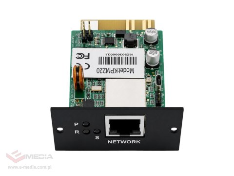 Karta Mini SNMP, port sieciowy Ethernet, zdalne monitorowanie i zarządzanie UPS w sieci LAN ALANTEC