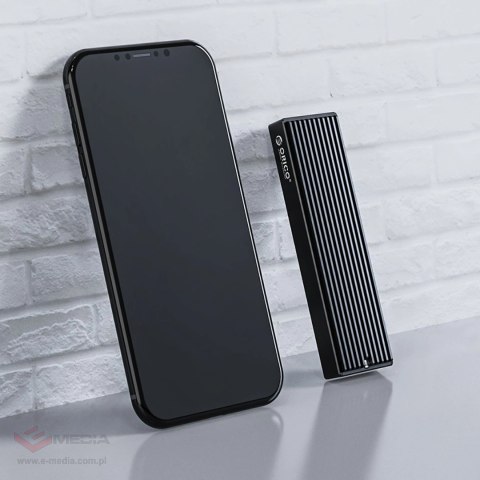 Kieszeń dyskowa Orico M2PV-C3 M.2 NVME USB-C 10Gb/s - czarna