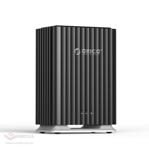 Obudowa Orico 9728C3 Dual-Big DAS Solution na 2 dyski 2,5" HDD/SSD / 3,5" HDD - czarna