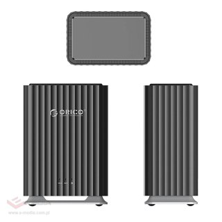 Obudowa Orico 9728C3 Dual-Big DAS Solution na 2 dyski 2,5" HDD/SSD / 3,5" HDD - czarna