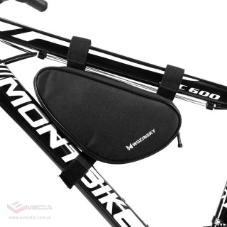Wozinsky torba rowerowa na ramę roweru 1,5 l czarny (WBB11BK)