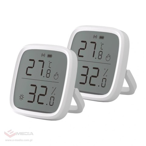 Czujnik temperatury i wilgotności SONOFF ZigBee SNZB-02D 2Pack