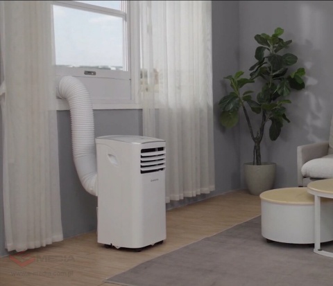 Klimatyzator przenośny ARISTON Mobis 9 Funkcja Osuszanie Wentylacja Wyświetlacz