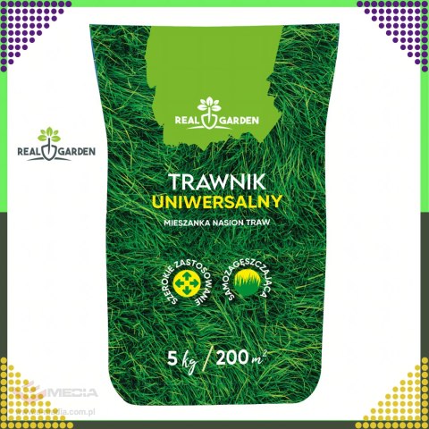100x Trawa Uniwerslana Zagęszczająca Odporna Mieszanka Nasion Traw 5 kg 200 m²