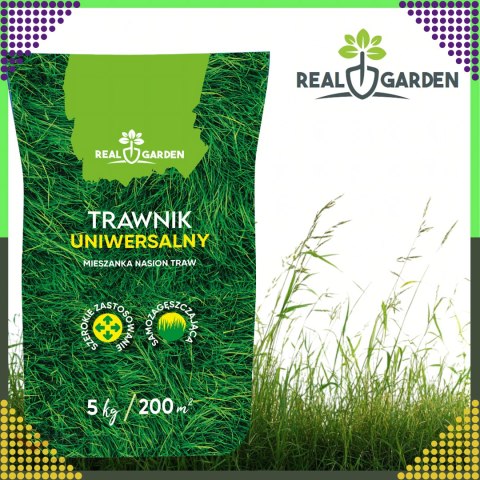 100x Trawa Uniwerslana Zagęszczająca Odporna Mieszanka Nasion Traw 5 kg 200 m²