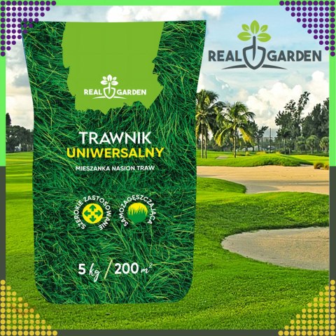 100x Trawa Uniwerslana Zagęszczająca Odporna Mieszanka Nasion Traw 5 kg 200 m²
