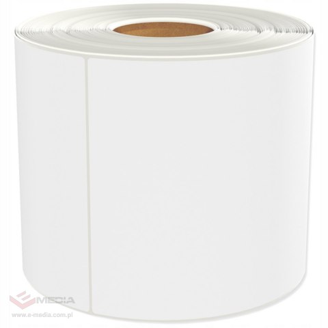 Etykiety Termiczne Samoprzylepne Białe 100x150 mm 500 szt Perforacja Rolka