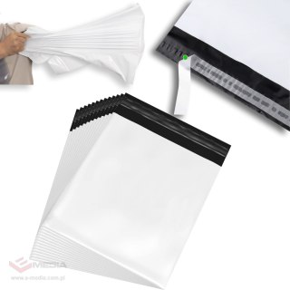 FOLIOPAKI KURIERSKIE BIAŁE B3 400x500 50 szt GRUBE