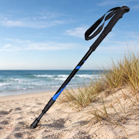 Kij Kijek Trekingowy Regulowany 65-135cm do Chodzenia Nordic Walking Laska