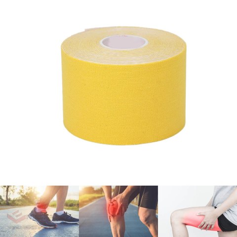 PLASTRY TAPE TEJPY KINESIOTAPING TEJP TAŚMA KINESIO SPORT PRO 5MX5CM