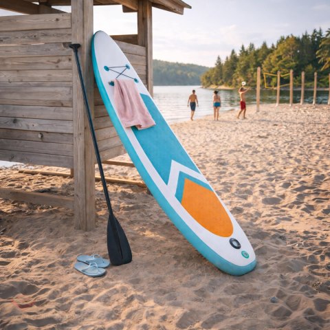 Deska Sup Paddle Board do Pływania Pompowana Standu Up + Akcesoria 320 cm