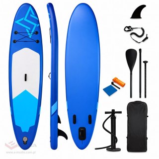 Deska Sup Paddle Board do Pływania Pompowana Standu Up + Akcesoria 350 cm
