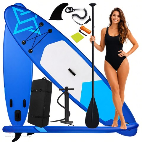 Deska Sup Paddle Board do Pływania Pompowana Standu Up + Akcesoria 350 cm