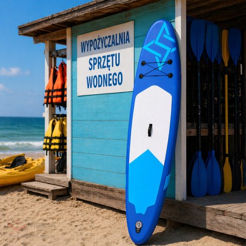 Deska Sup Paddle Board do Pływania Pompowana Standu Up + Akcesoria 350 cm