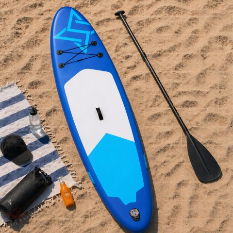 Deska Sup Paddle Board do Pływania Pompowana Standu Up + Akcesoria 350 cm