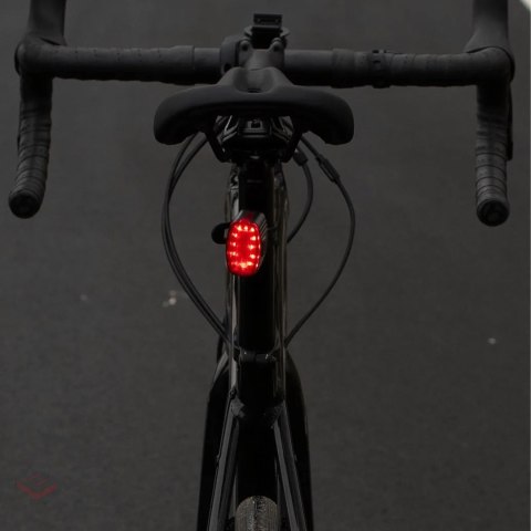 Lampka Rowerowa Światło Przód Tył Led Na Rower Kierownicę Mocna Usb 2szt.