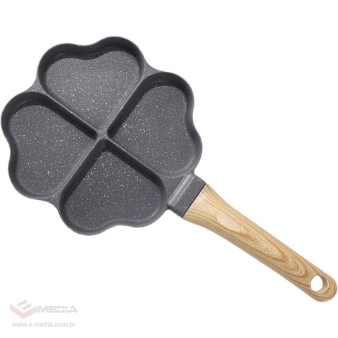 Patelnia do Smażenia Jajek Racuchów Pancakes Placków Indukcja Serduszka