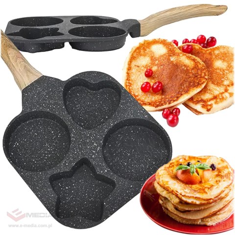Patelnie do Smażenia Jajek Racuchów Pancakes Placków Indukcja Gaz