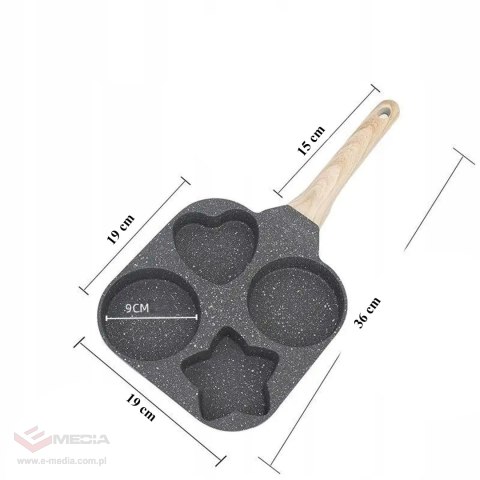 Patelnie do Smażenia Jajek Racuchów Pancakes Placków Indukcja Gaz
