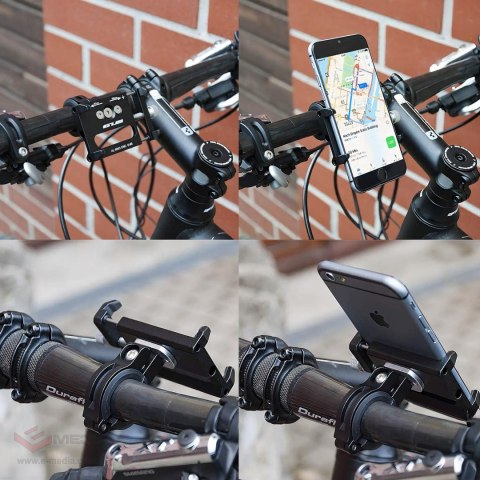 Uchwyt Rowerowy na Kierownicę do Telefonu na Rower Motocykl Mocny Solidny