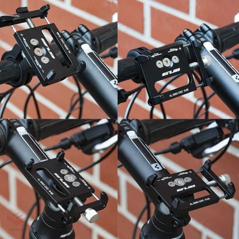 Uchwyt Rowerowy na Kierownicę do Telefonu na Rower Motocykl Mocny Solidny