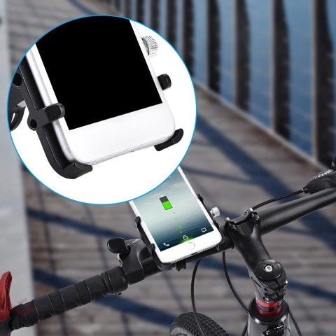 Uchwyt Rowerowy na Kierownicę do Telefonu na Rower Motocykl Mocny Solidny