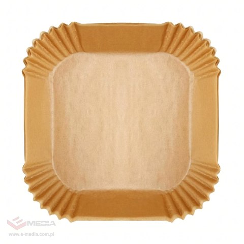 48 x Wkład Air Fryer Papier Wkłady Papierowe do Frytkownicy Beztłuszczowej 20x20cm 100szt.