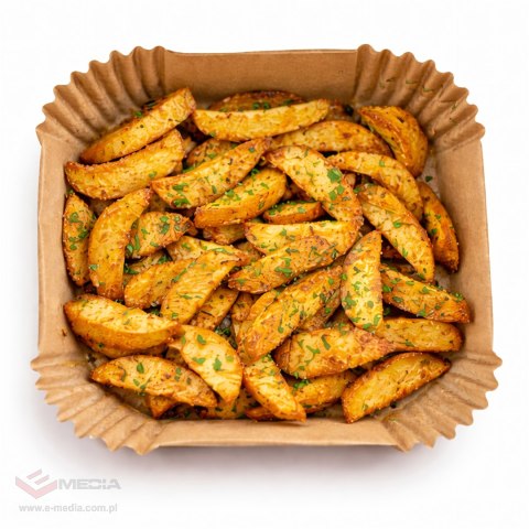 960kmpl x Wkład Air Fryer Papier Wkłady Papierowe do Frytkownicy Betłuszczowej 20x20cm 100szt.