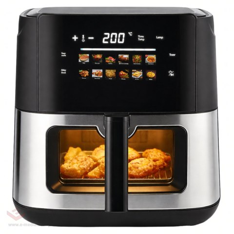 Frytkownica Beztłuszczowa Air Fryer 8L Frytownica 1700W 12 Programów Mocna
