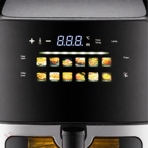 Frytkownica Beztłuszczowa Air Fryer 8L Frytownica 1700W 12 Programów Mocna