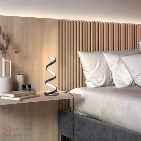 Led Spiralna Lampka Nocna Lampa Stołowa Oświetlenie Dekoracyjne do Sypialni