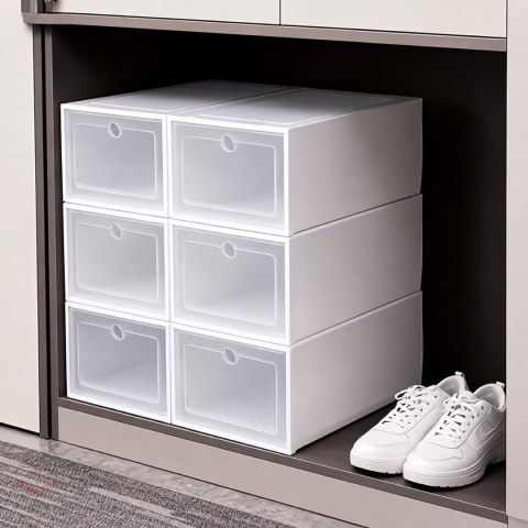 200x Szafka Modułowa Organizer na Buty Zamykana z Klapką 12 szt