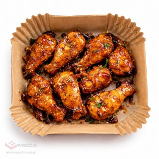 Wkład Air Fryer Papier Wkłady Papierowe do Frytkownicy Betłuszczowej 16x16cm 36g 100szt.